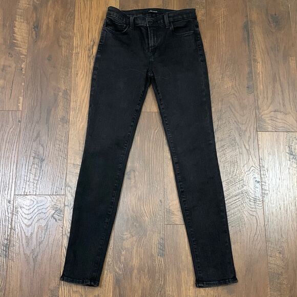 J Brand Skinny Leg in Vanity Black Jeans - Picture 1 of 6